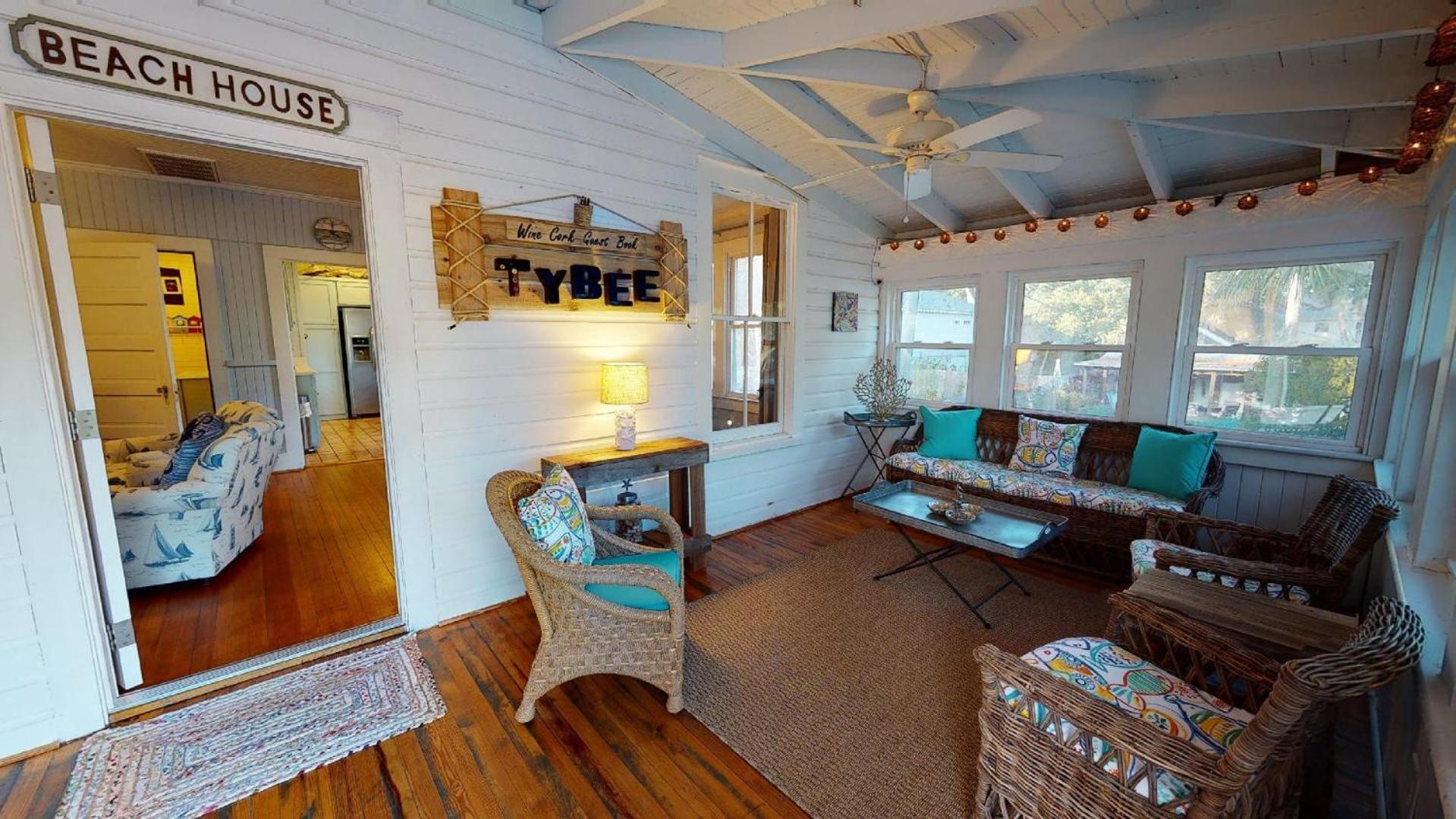 1201 Lovell Avenue By Tybee Beach Vacation Rentals Tybee Island Kültér fotó